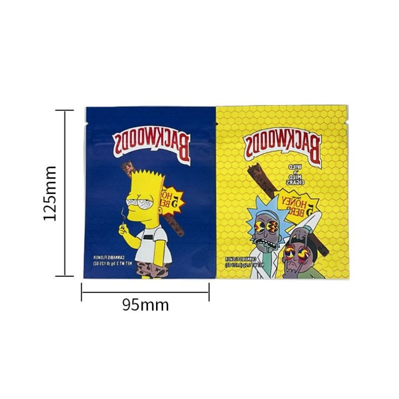 Backwoods 3.5g Mylar Weed Bags | Bulk Wholesale Packaging